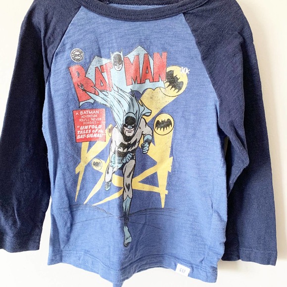 GAP x DC Batman Raglan Tee | 3 Years - Picture 2 of 6